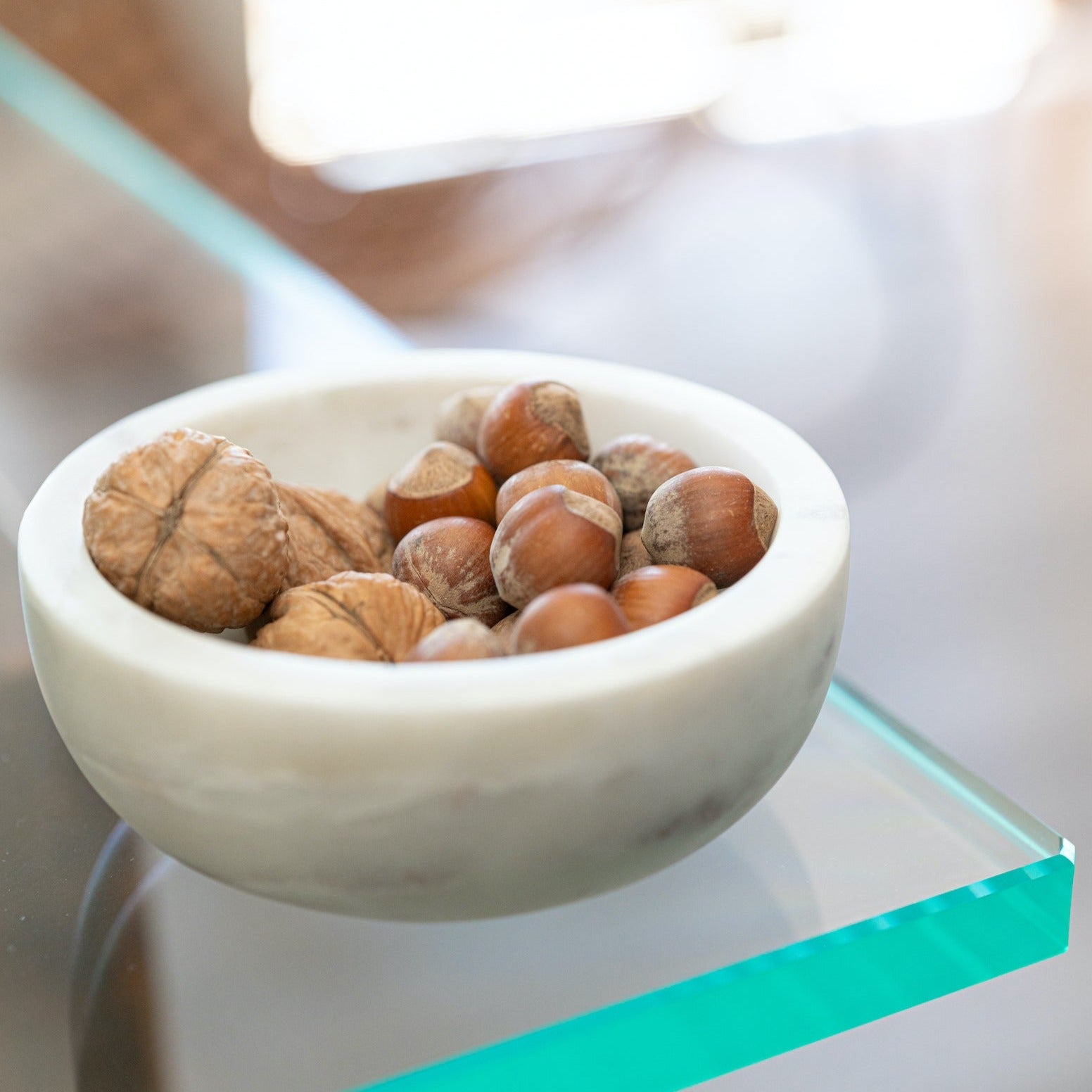 Marble & Brass Dip Bowls