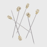 Skull cocktail picks