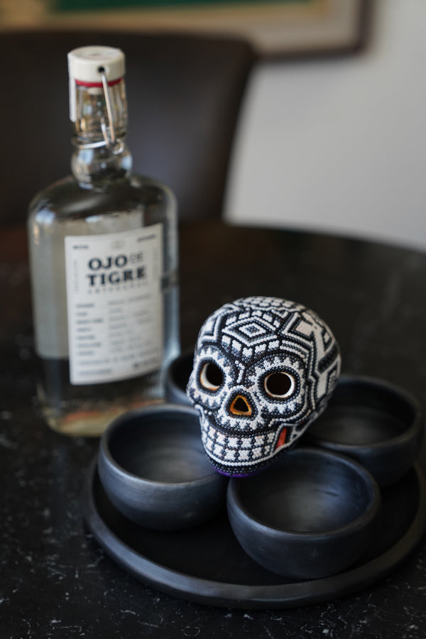 PALO SANTO BARRO NEGRO TRAY & MEZCALERO SET