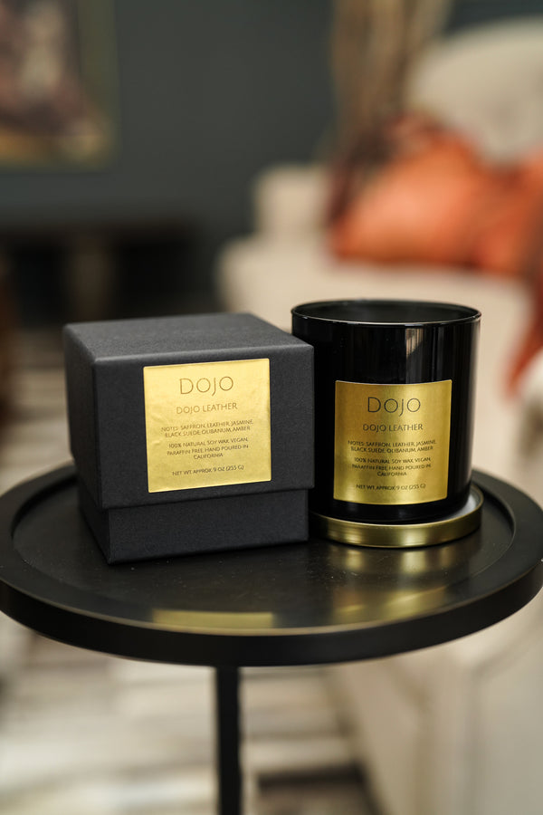 Dojo Leather (Tuscan Leather Inspired) Luxury Candle