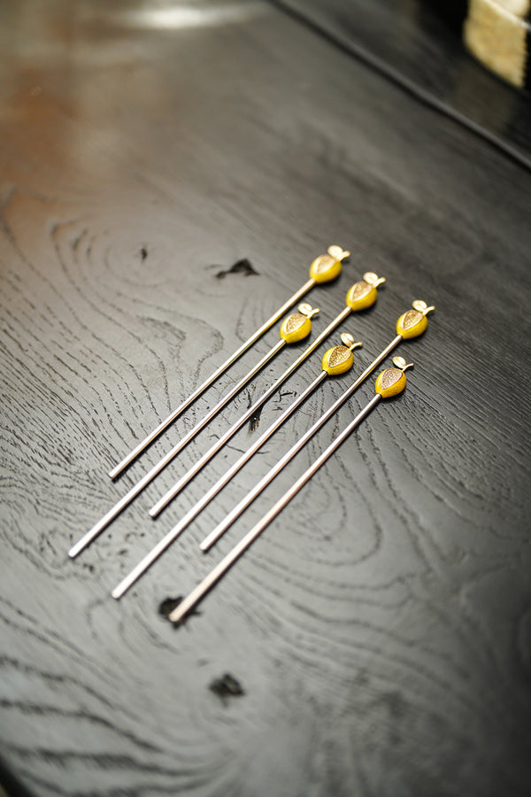 Lemon Swizzle Sticks