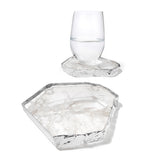 Kivita Coasters, Crystal & Silver